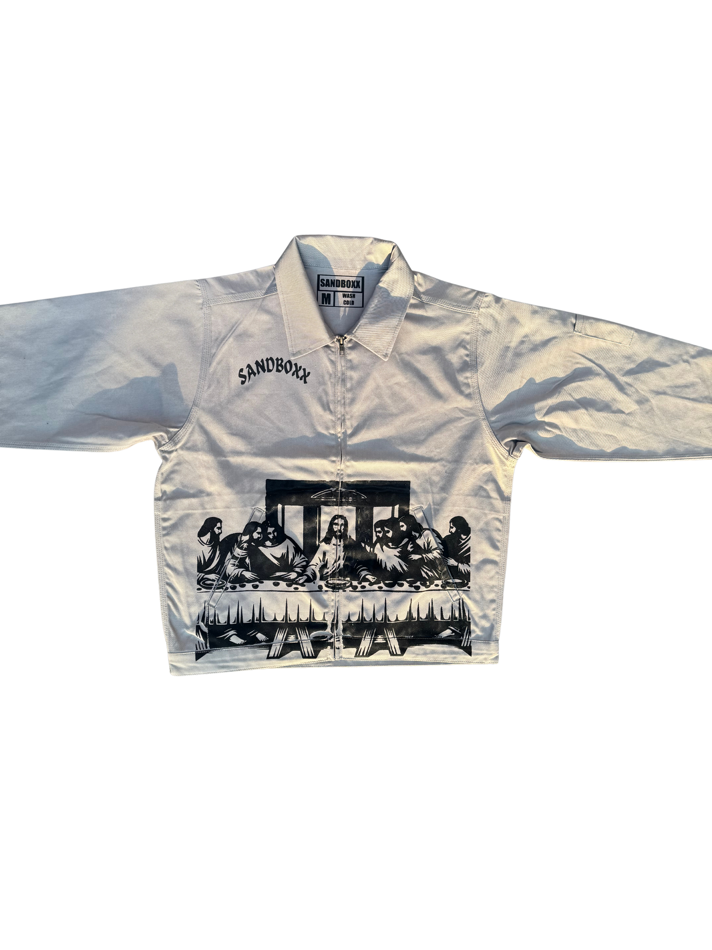 Last Supper Cargo Jacket (gray)