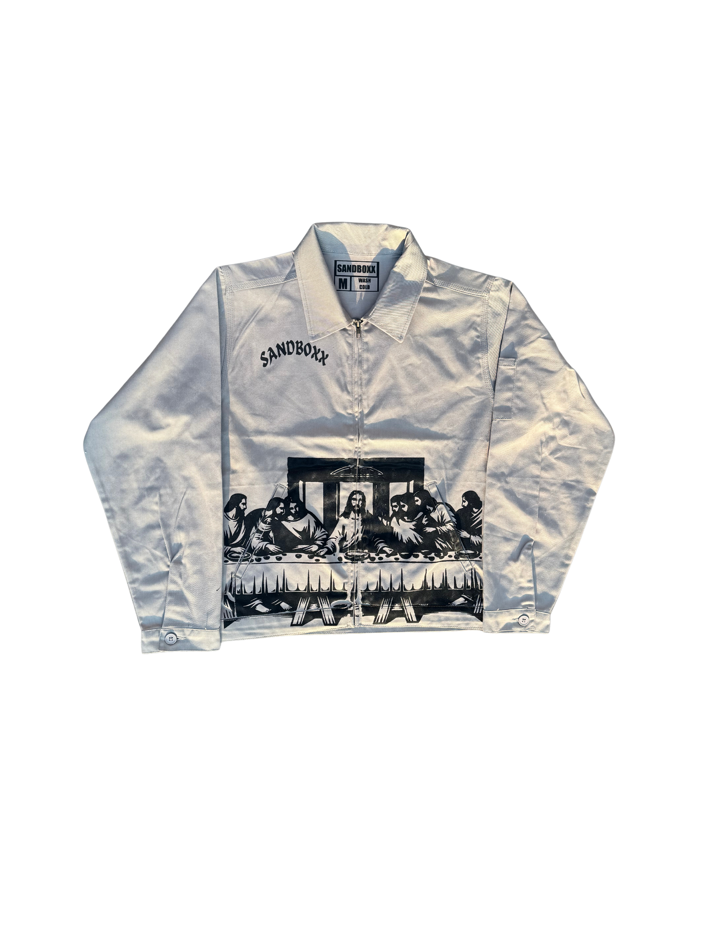 Last Supper Cargo Jacket (gray)