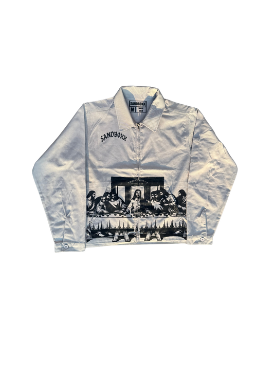 Last Supper Cargo Jacket (gray)