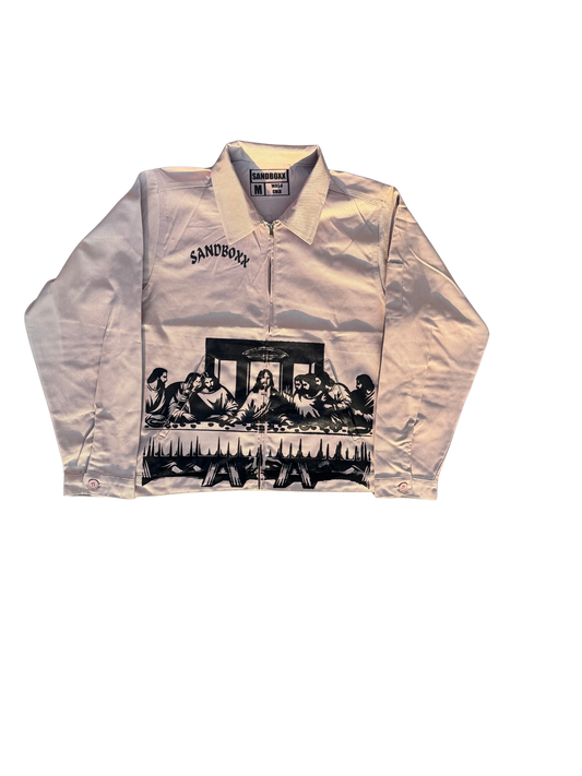 Last Supper Cargo Jacket (beige)
